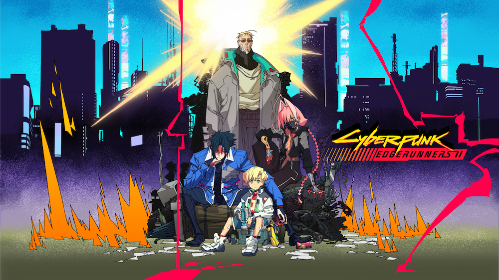 サイバーパンク エッジランナーズ2のタイトルとキャラ画像